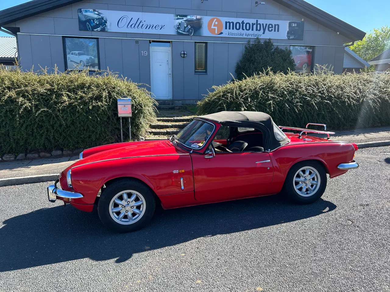 Billede 6 - Triumph Spitfire MK III i super fin stand nysynet