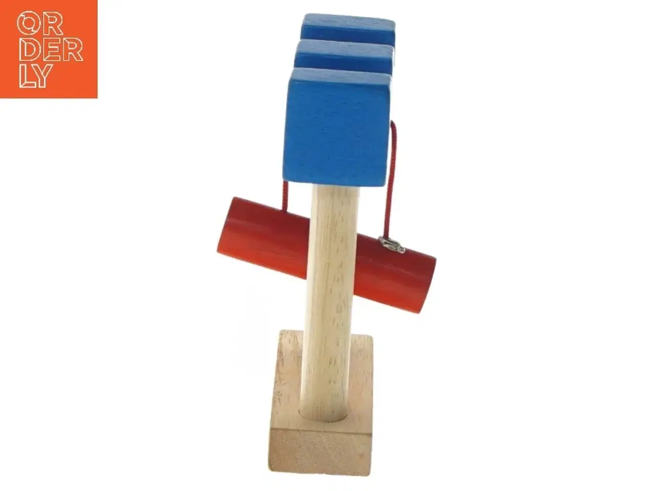 Billede 4 - Trælegetøj med klokke fra Eddu Toy (str. 13x9x3 cm)