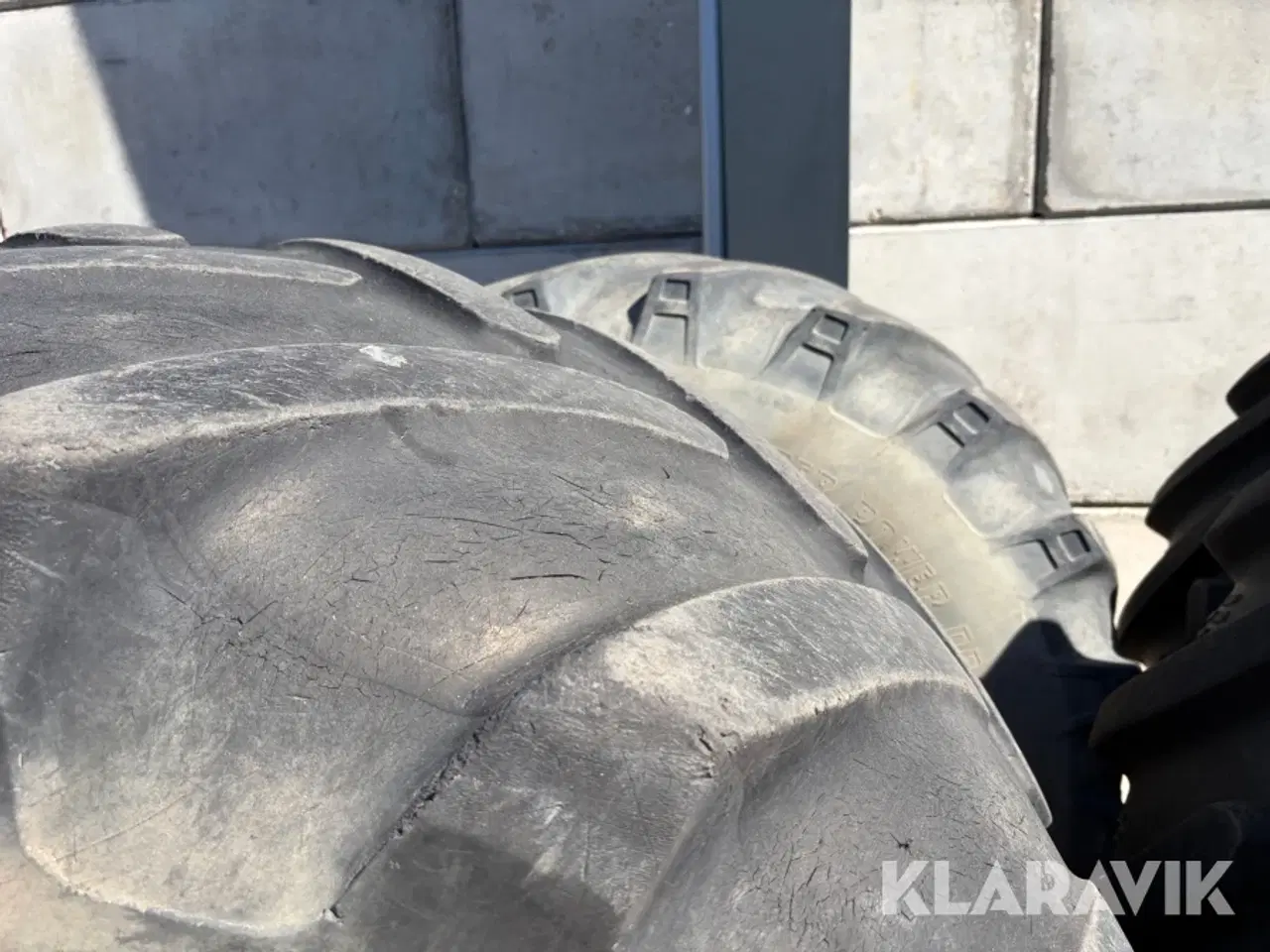 Billede 10 - Dæk Michelin & Alliance med fælge til gummiged 4 styk