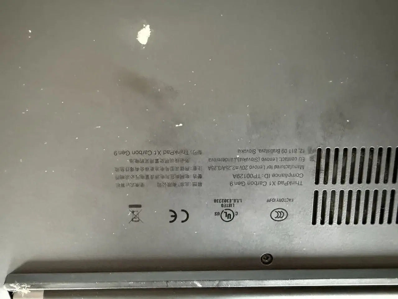 Billede 7 - Bærbar computer LENOVO X1 Carbon 9th Gen.