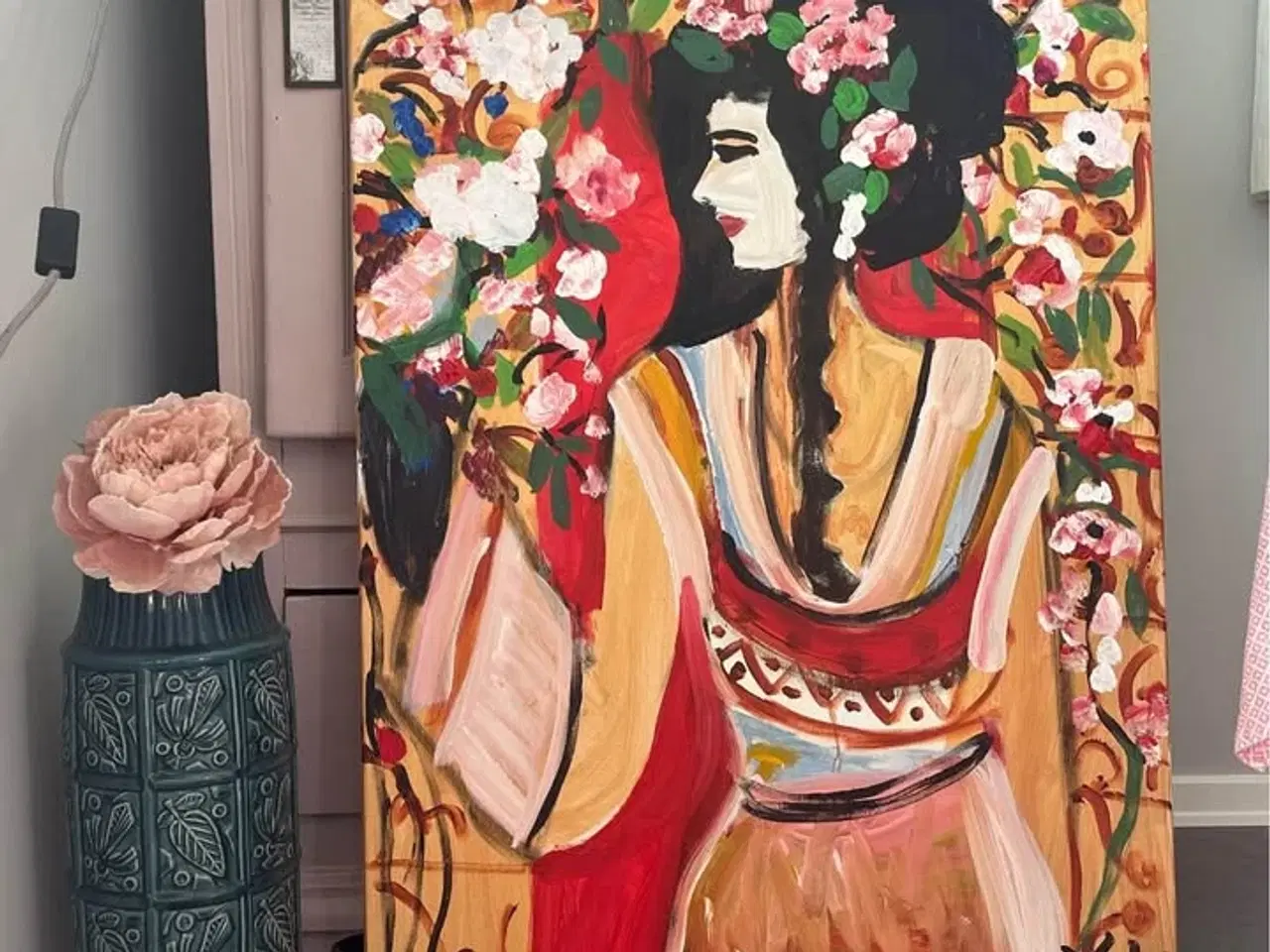 Billede 1 - akryl maleri af Kunstner Yrsa Isabel Lind