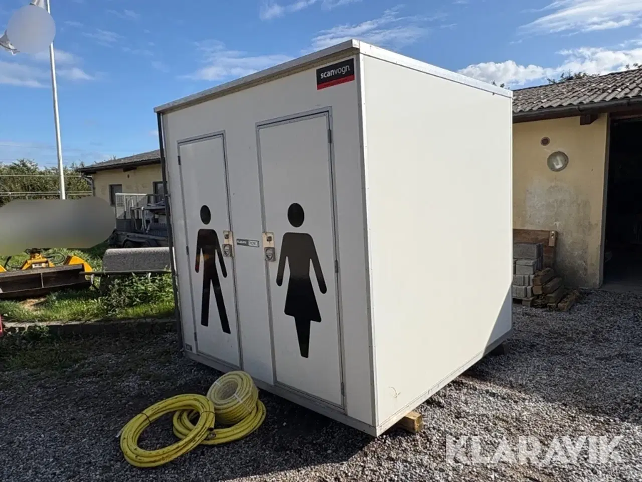 Billede 1 - Toilet- og badeskur Scanvogn
