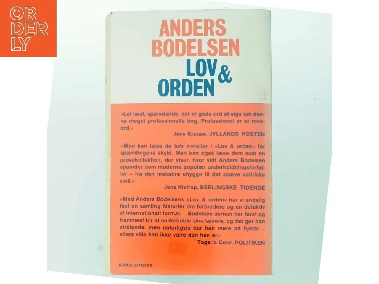 Billede 3 - Lov & Orden af Anders Bodelsen (Bog)