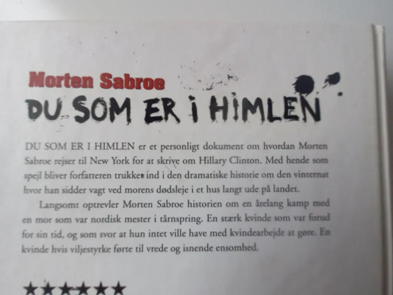 Billede 2 - Du som er i himlen af Morten Sabroe