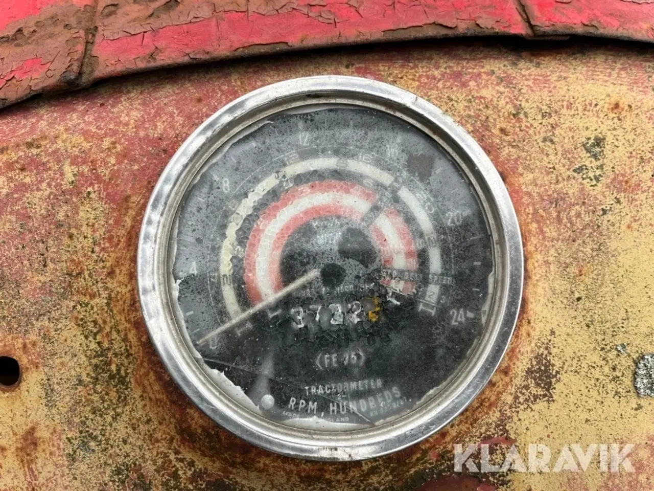 Billede 5 - Veterantraktor Massey Ferguson 35 med frontlæsser