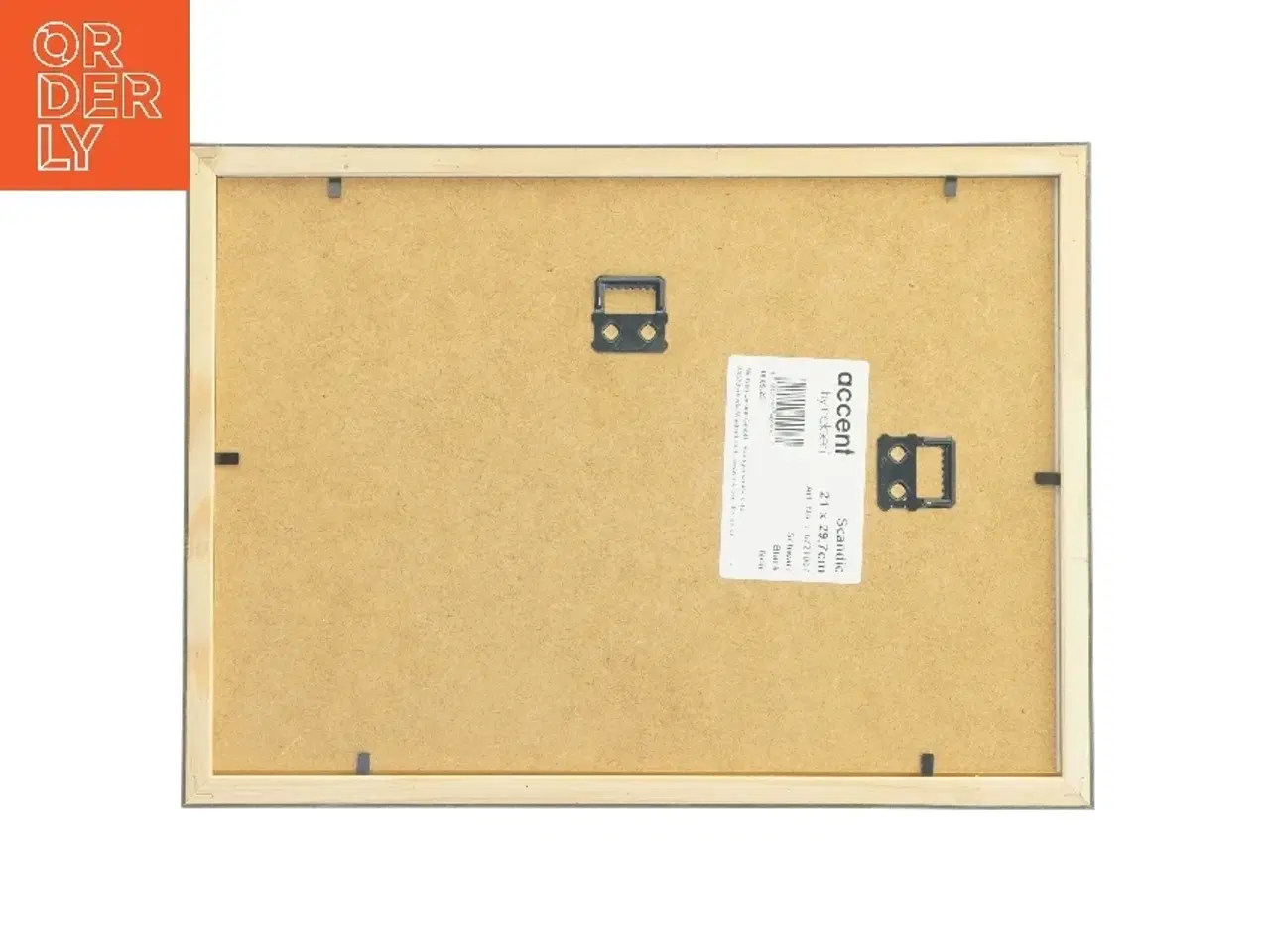 Billede 2 - Indrammet sort-hvid fotografi (str. 21x29,7 cm)