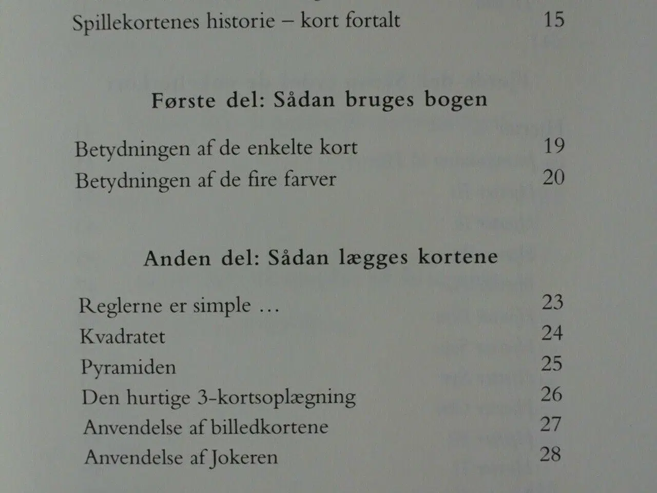 Billede 2 - linda piggotts bog om korttydning, af linda piggot