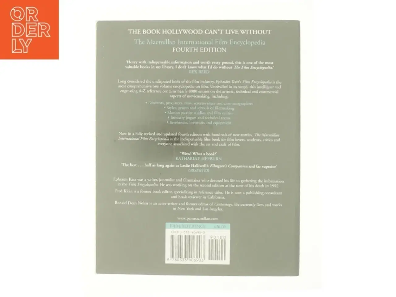 Billede 3 - Macmillan International Film Encyclopedia by Catherine Marshall af Katz, Ephraim (Bog)
