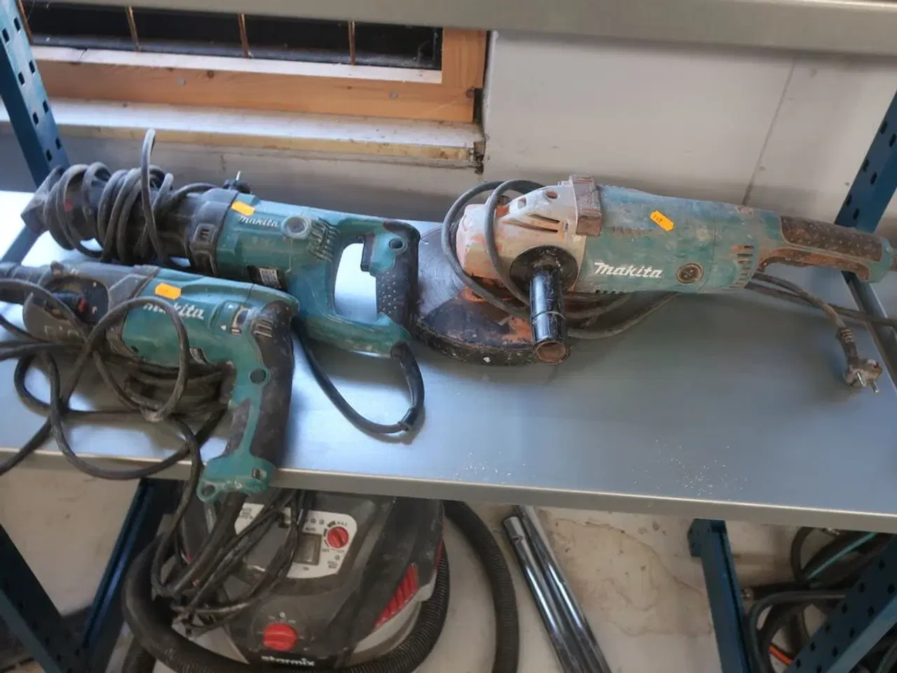 Billede 1 - Vinkelsliber, borehammer og bajonetsav MAKITA