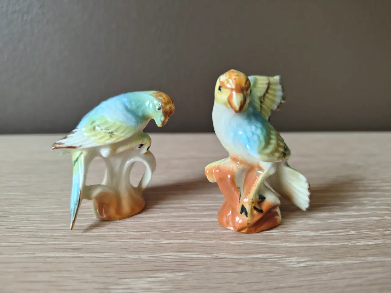 Billede 1 - Flotte vintage porcelænsfugle