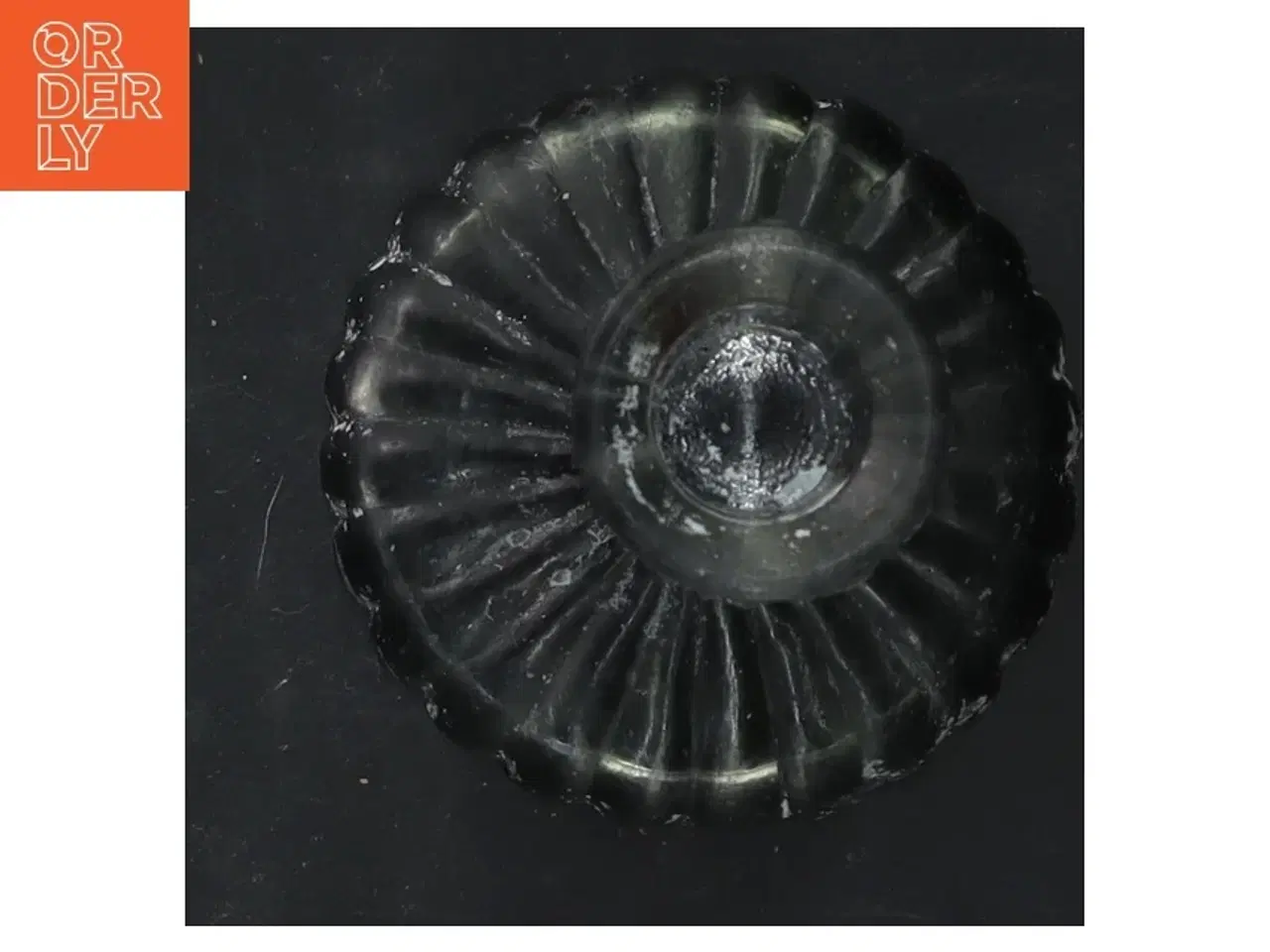 Billede 3 - Glas Lysestage (str. 9x8,5 cm)