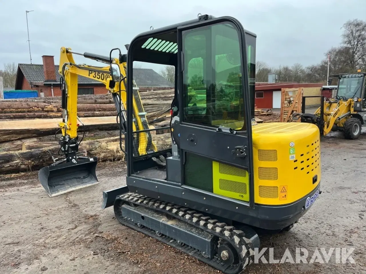 Billede 4 - Gravemaskine Rippa P350 med tiltskovl