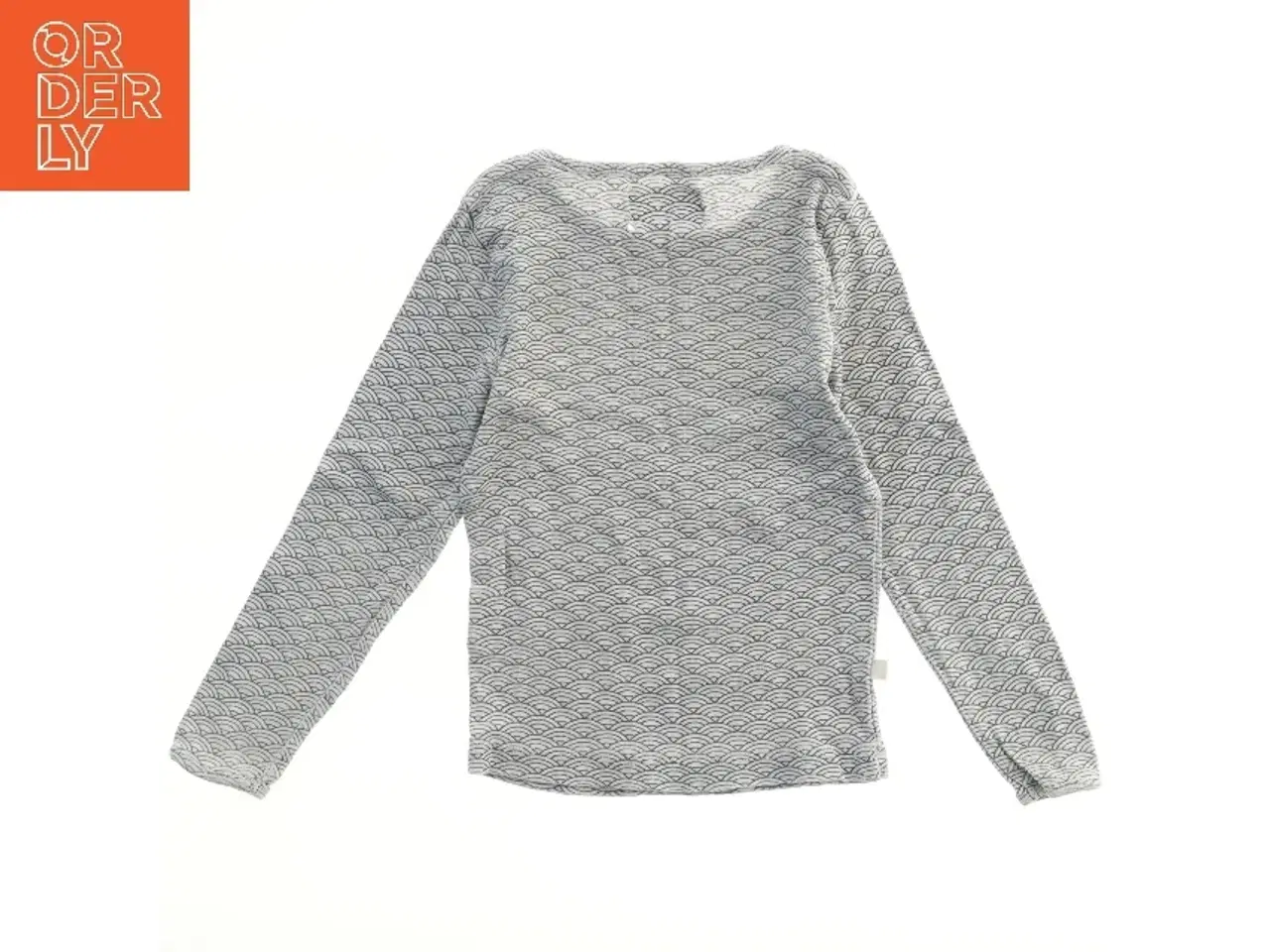 Billede 2 - Langærmet bluse med mønster (str. 98)