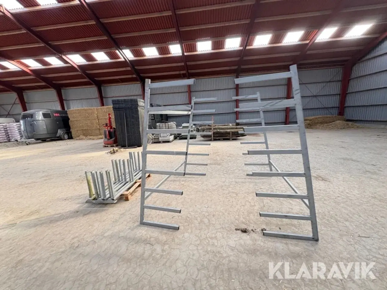 Billede 4 - Stål/gren reoler 2 styk