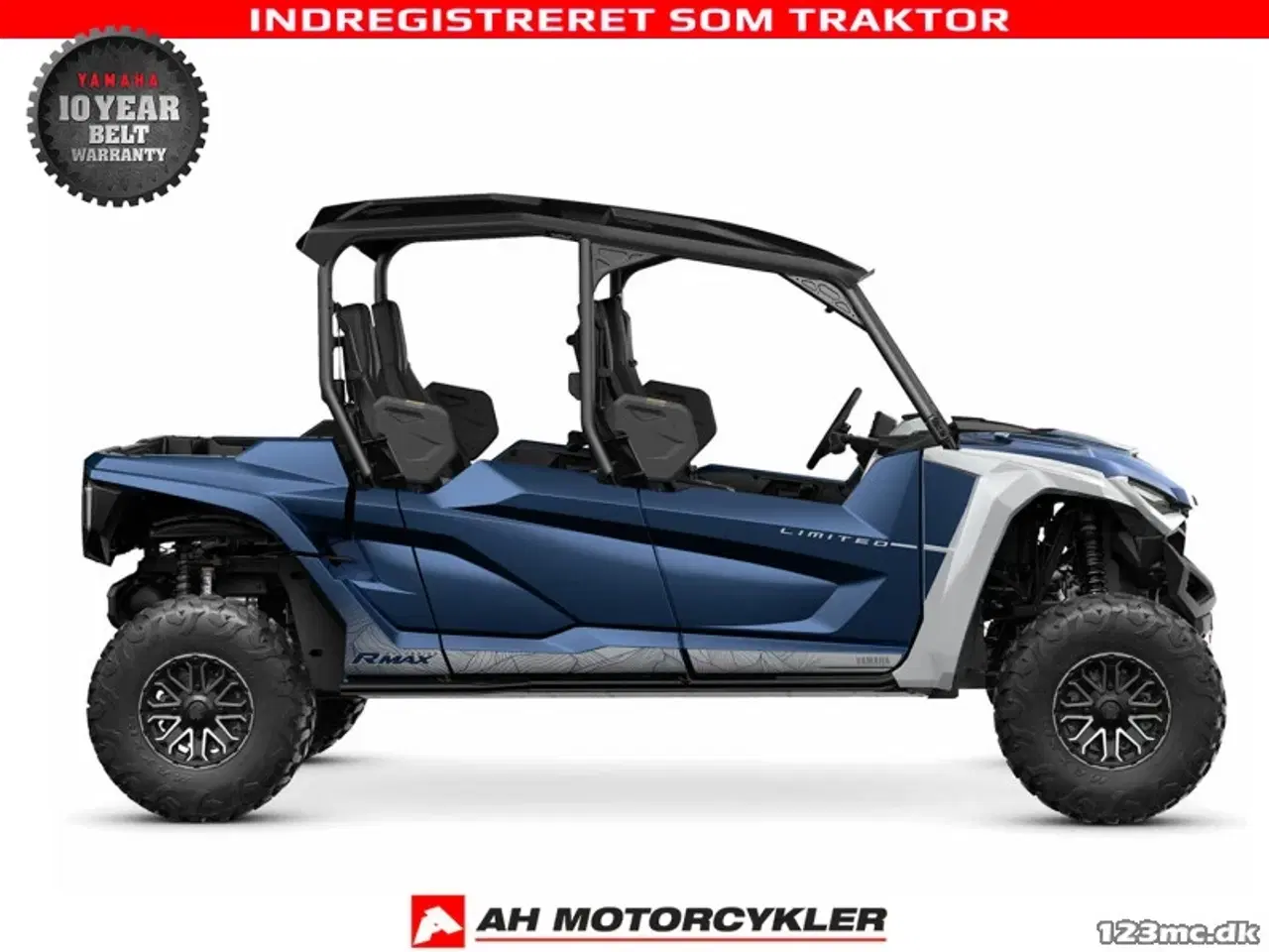 Billede 2 - Yamaha Wolverine RMAX4 1000 LE Long Wheelbase Traktor