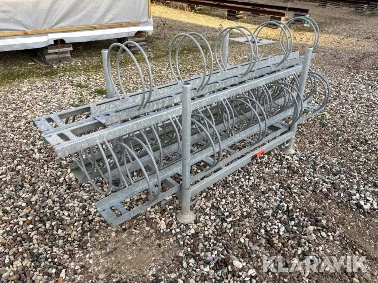 Billede 2 - Cykelstativer galvaniseret stål - 6 styk