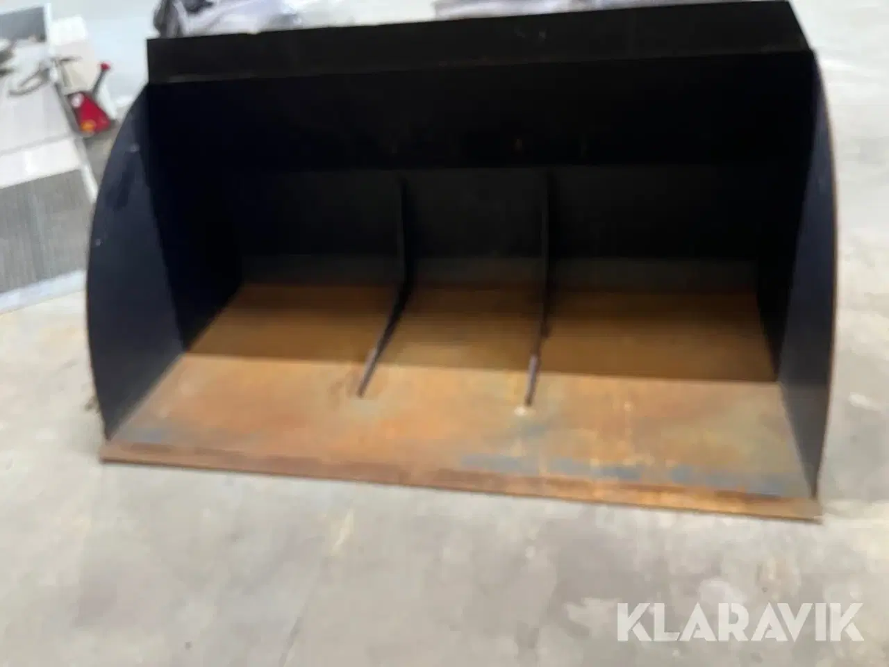 Billede 2 - Skovl Vejrums 2000 mm flis skovl