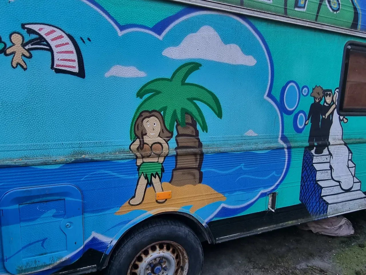 Billede 3 - Campingvogn uden noget inventar 