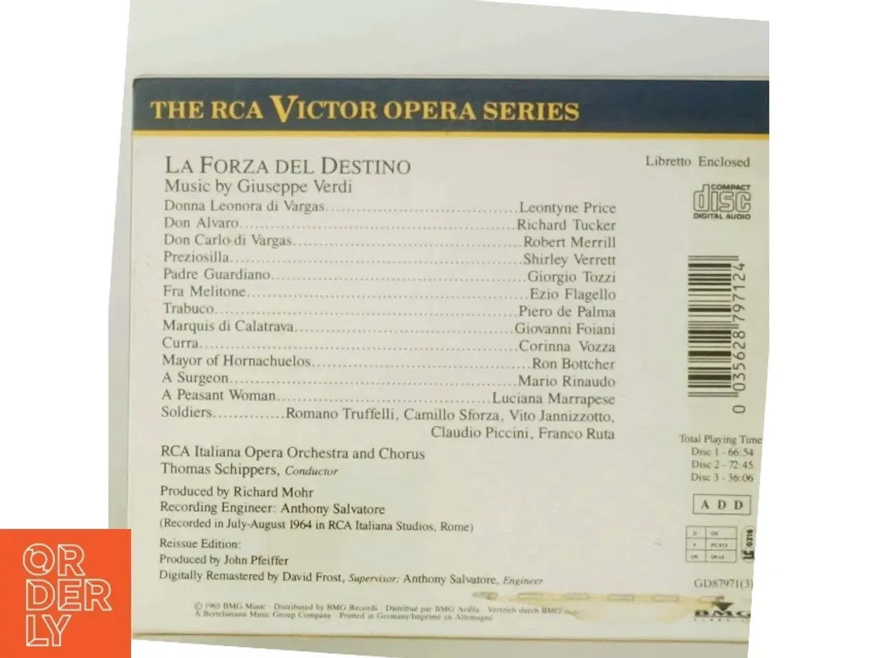 Billede 3 - Verdi: La Forza Del Destino med Leontyne Price (DVD)