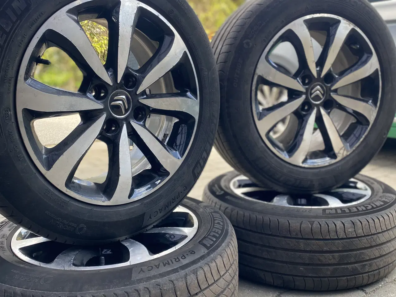 Billede 2 - Originale Citroen hjul 16” med sommerdæk 