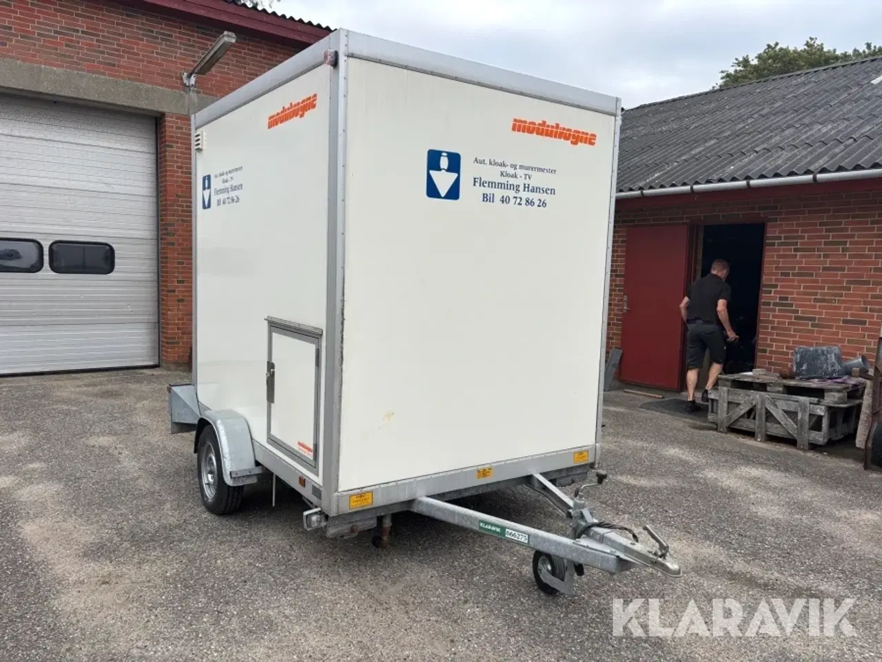 Billede 7 - Toilet- og badeskur Modulvogntog