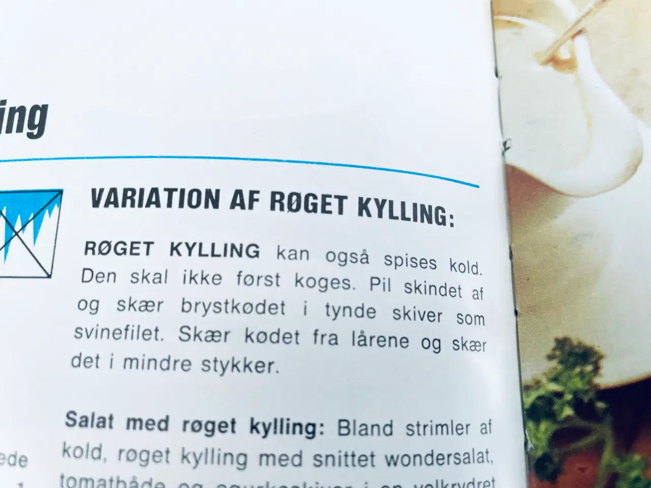Billede 6 - Lotte Haveman vintage kogebog kylling 