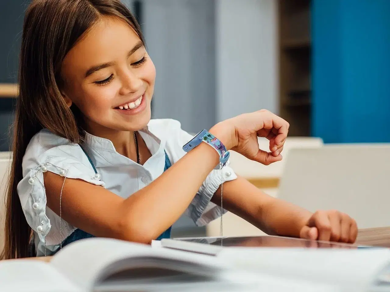 Billede 12 - Smartwatch til børn Lexibook - Stitch, blå