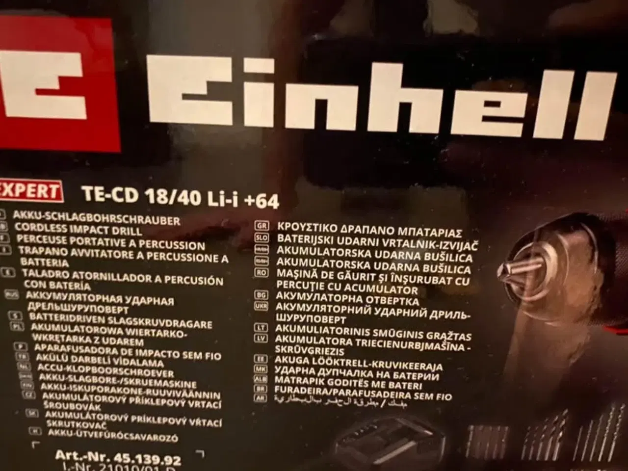 Billede 7 - UBRUGT! JULETILBUD TIL 24/12! Einhell slagboremask