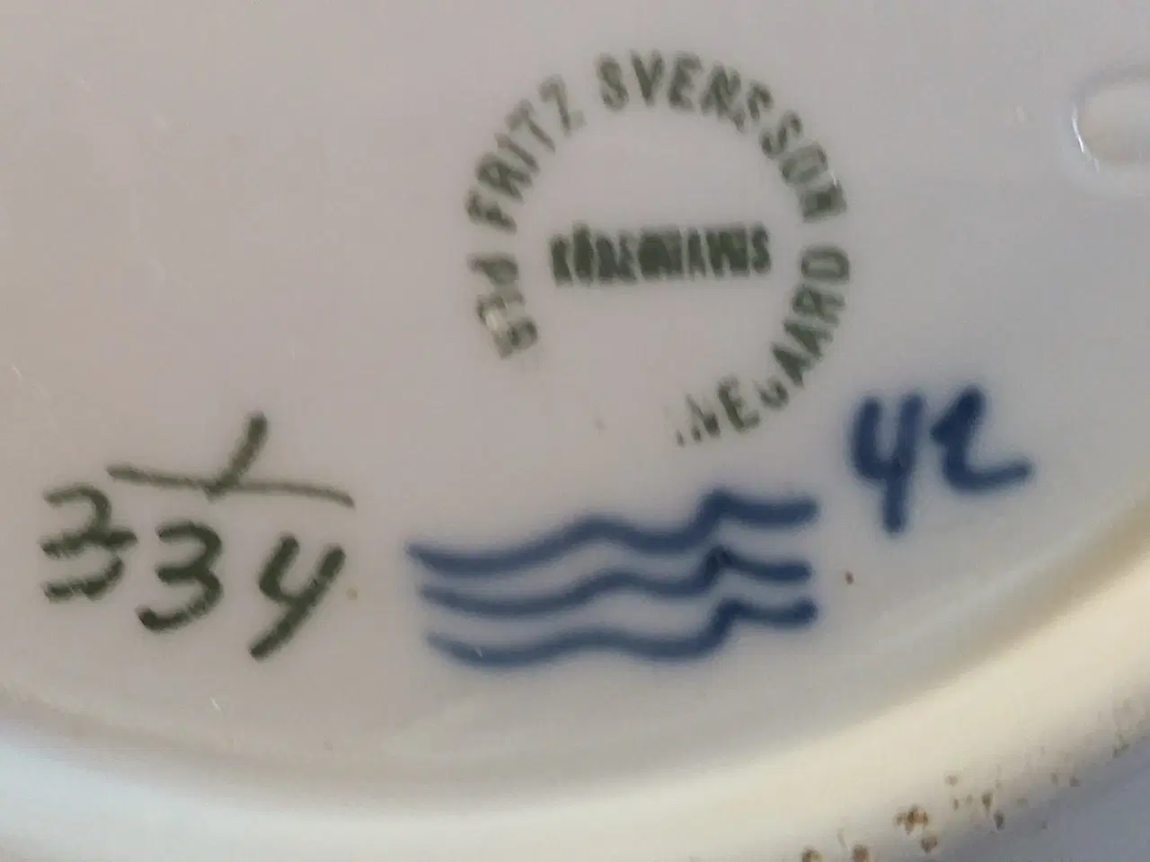 Billede 5 - ROYAL COPENHAGEN, MUSSELMALET, FRITZ SVENSSON.