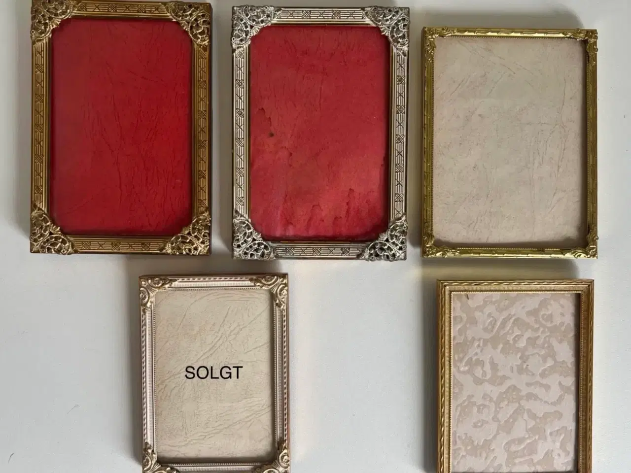 Billede 1 - Billederammer i metal - Vintage