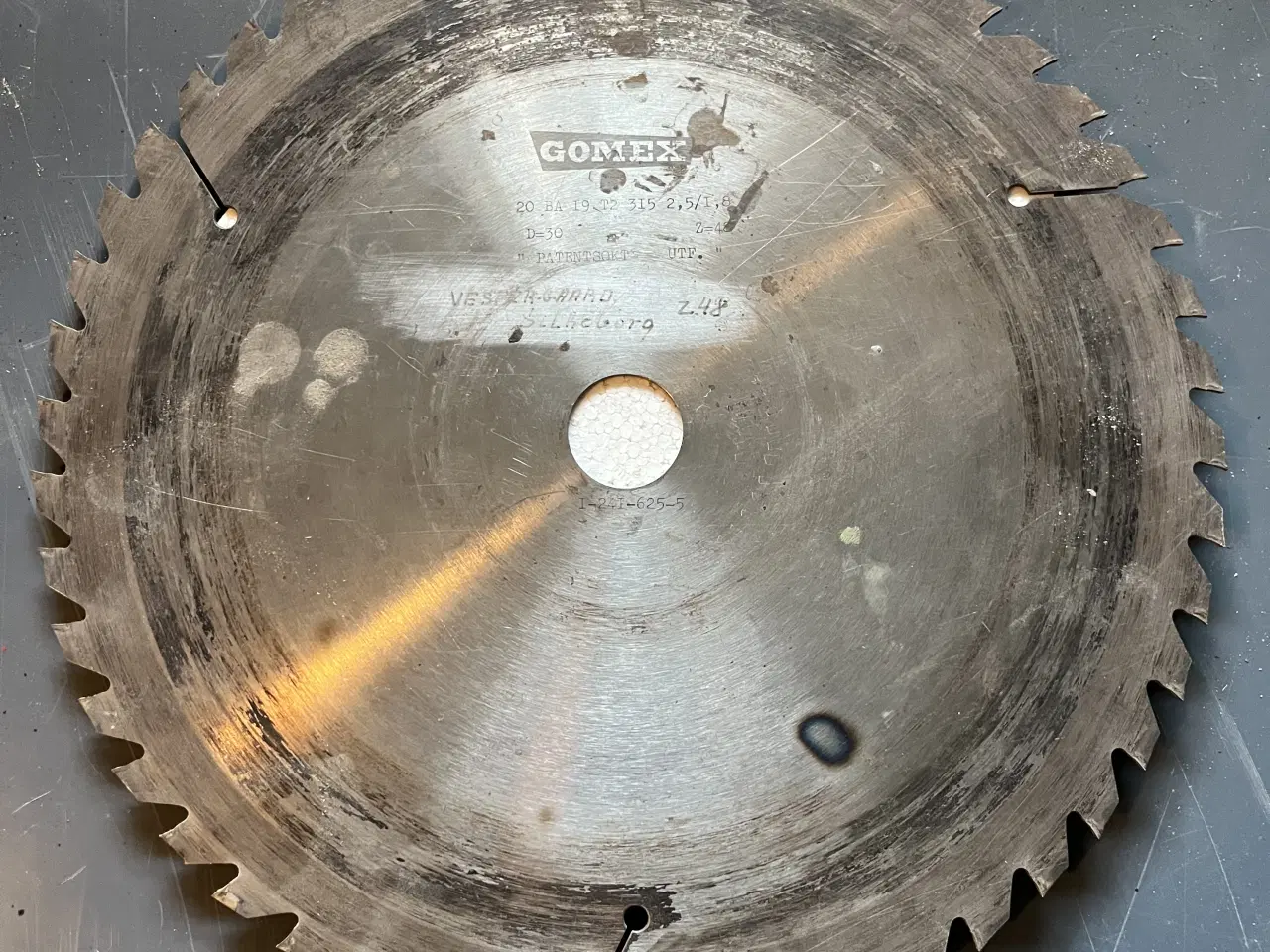 Billede 1 - Gomex savklinge til rundsav