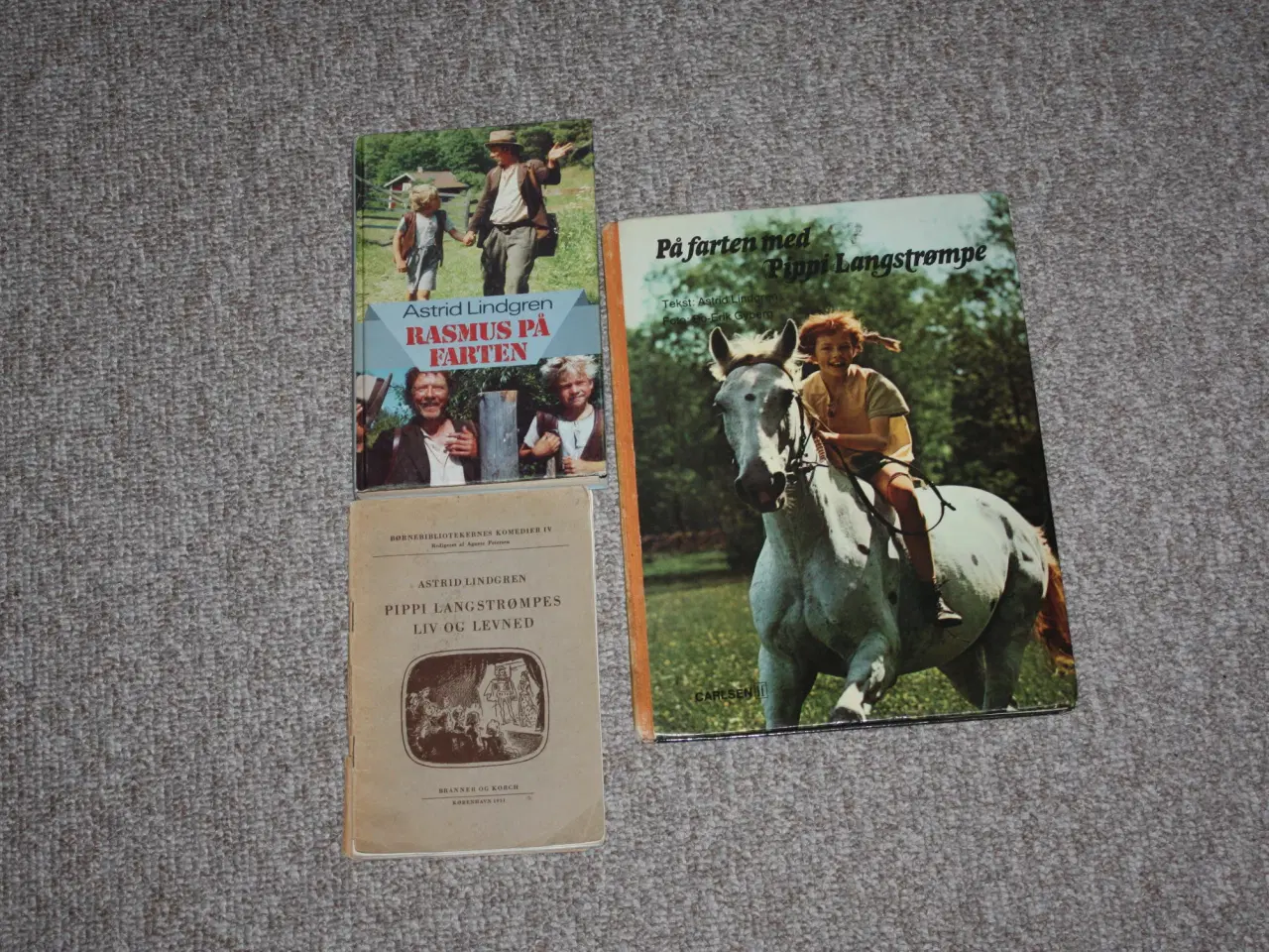 Billede 1 - Pippi Langstrømpe På farten Fotobog fra 1971