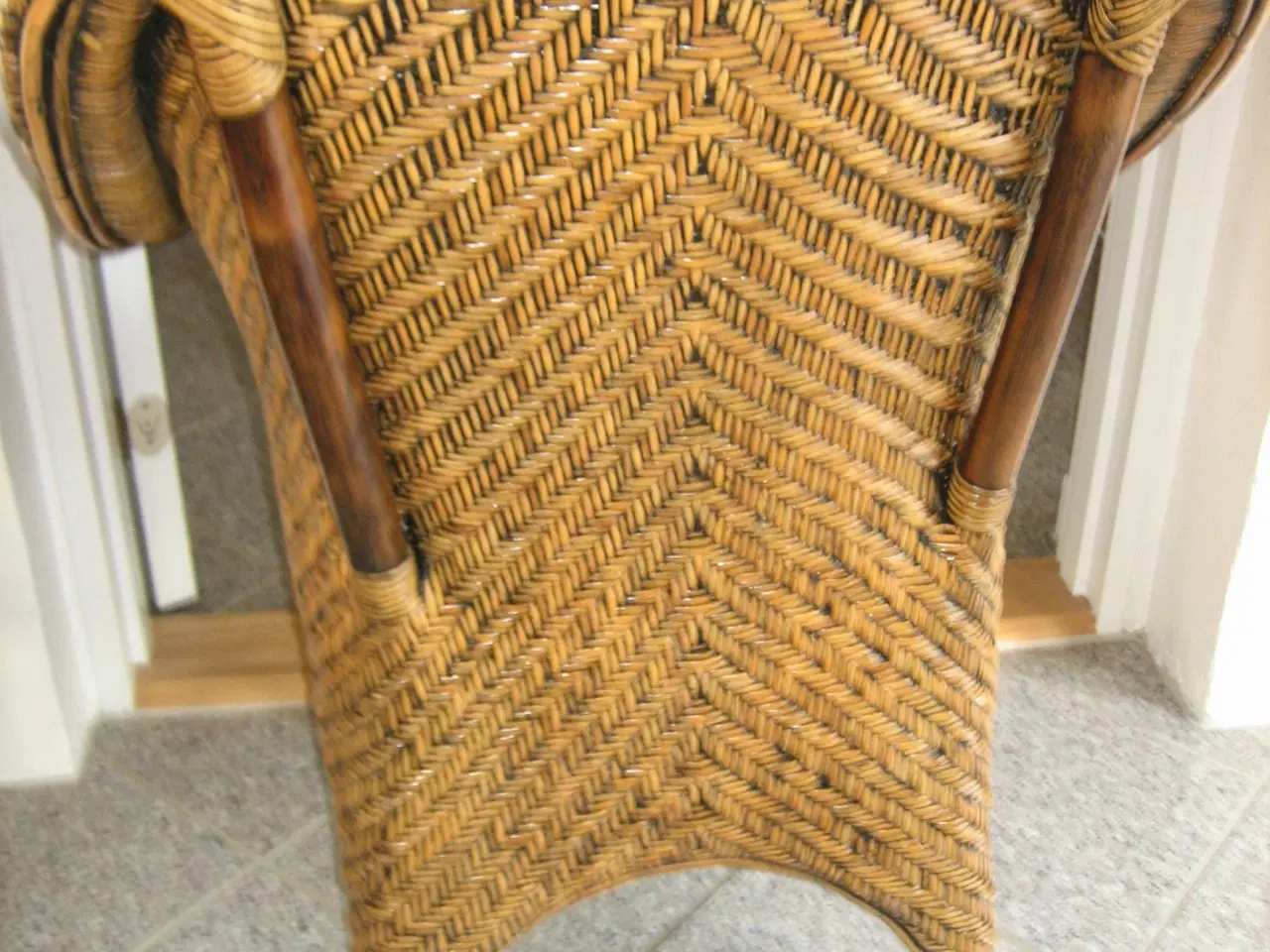 Billede 3 - Flet stol i Bambus NYPRIS 