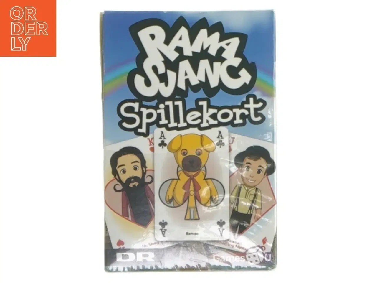 Billede 1 - Ramasjang spillekort fra DR (str. 9x6 cm)