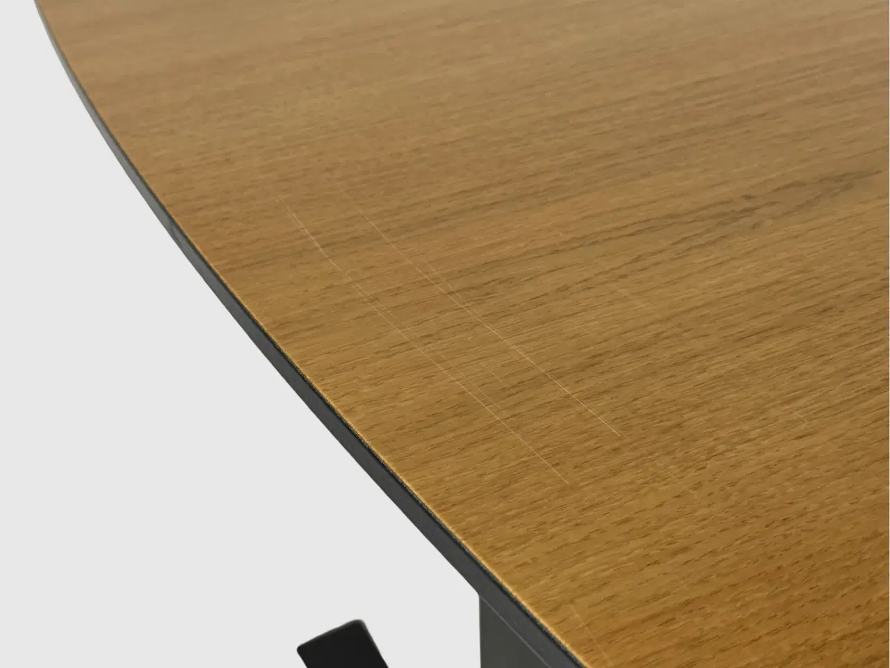 Billede 4 - Dencon Delta Bord – Natur/Sort Stel 200x100x74 cm