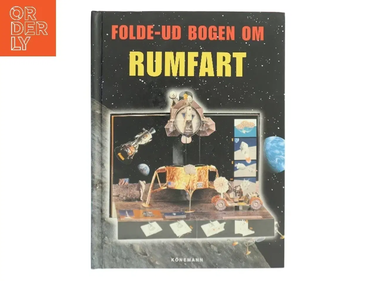 Billede 1 - Folde-ud bogen om rumfart af Anton Radevsky (Bog)