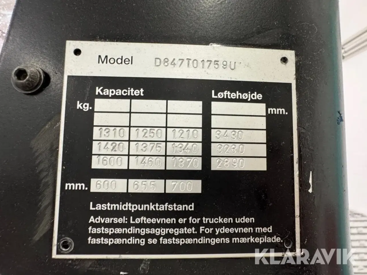 Billede 5 - El Stabler Yale MS 16X