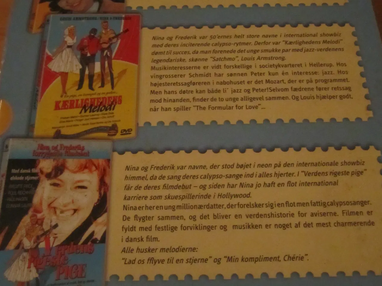 Billede 2 - HERLIG ROMANTIK. 3 x Danske Film.