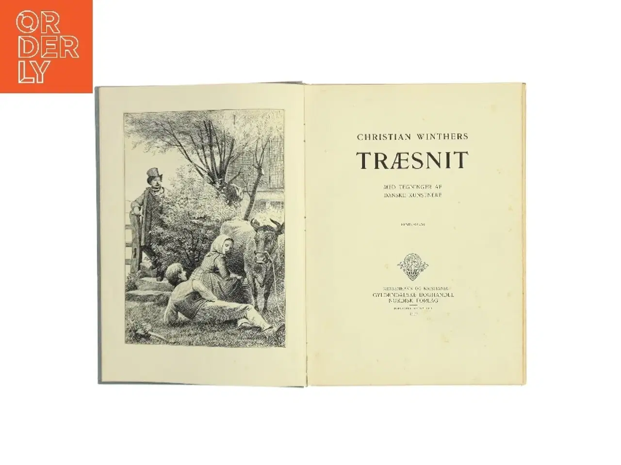 Billede 1 - Træsnit af Christian Winther (Bog)