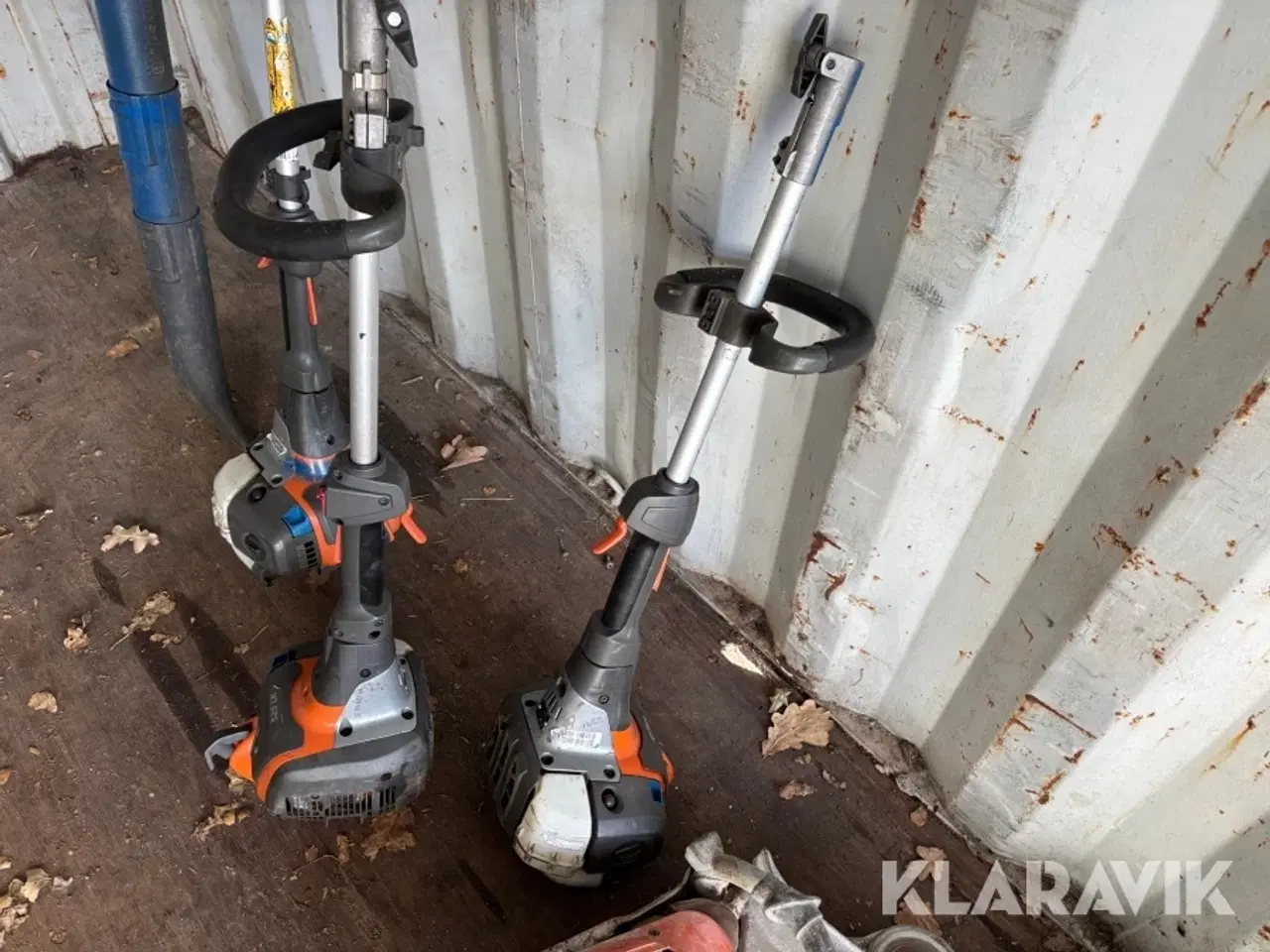 Billede 6 - Blandet værktøj Husgvarna kapsav, buskryder, løvblæser