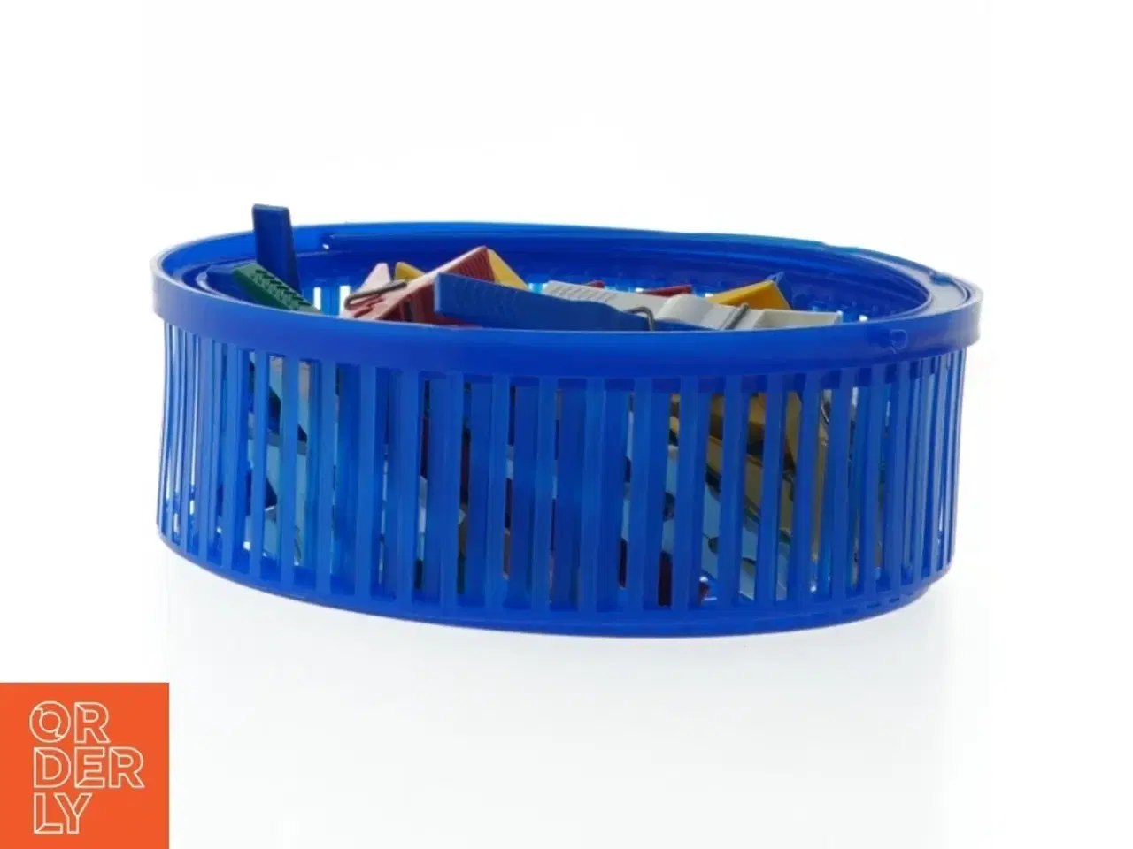 Billede 2 - Kurv med hank inkl tøjklemmer (str. Ø 19 cm)
