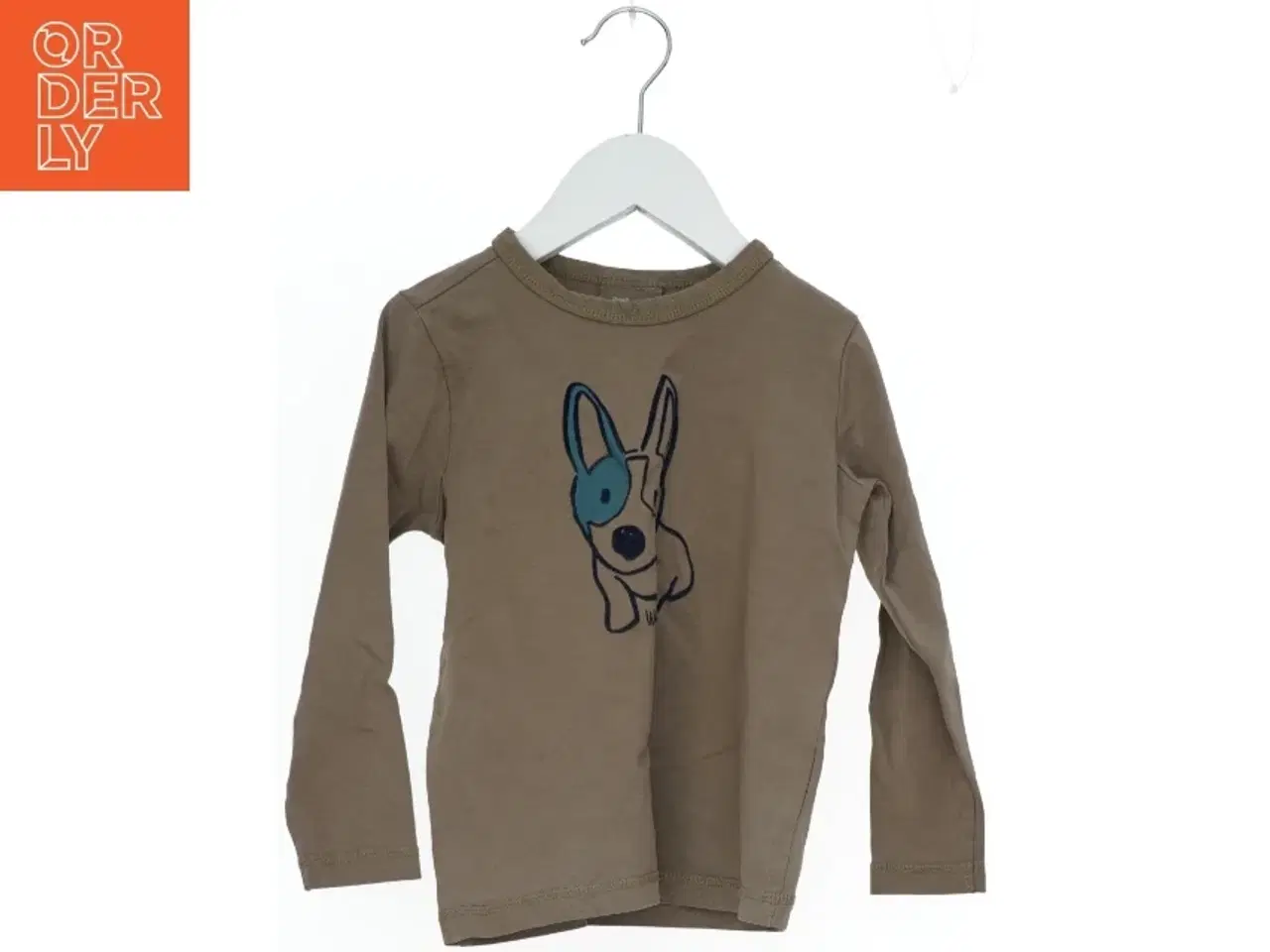 Billede 1 - Langærmet bluse med hundemotiv fra Pomp de Lux (str. 98)