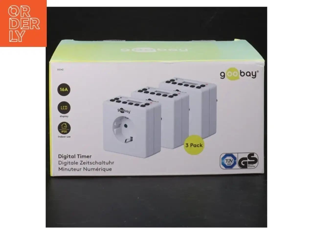 Billede 7 - goobay Digital Timere, 3-pak fra Goobay (str. 72 x. 72 x 76 mm)