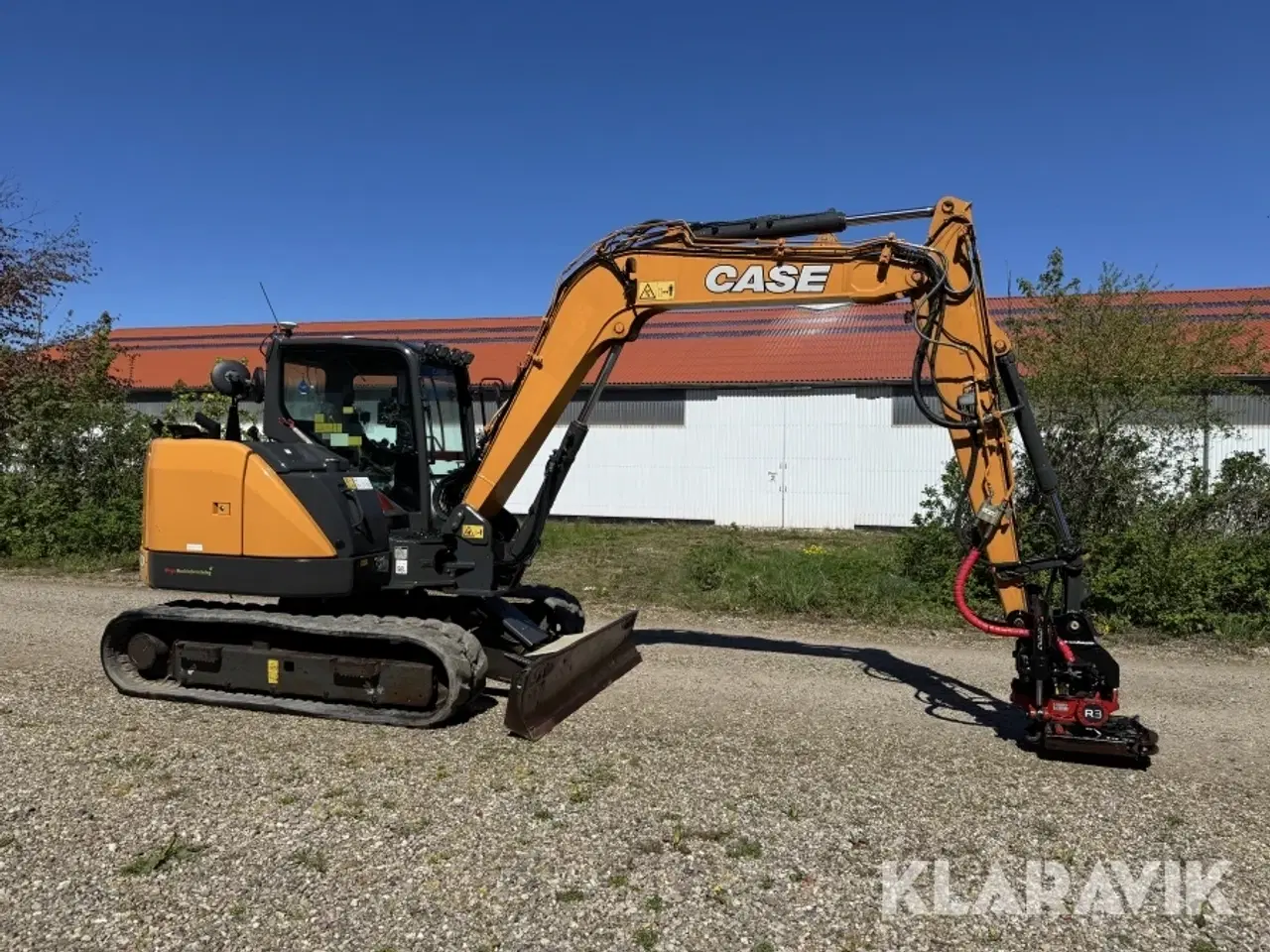 Billede 4 - Gravemaskine Case CX90D med rototilt og 3D maskinstyring