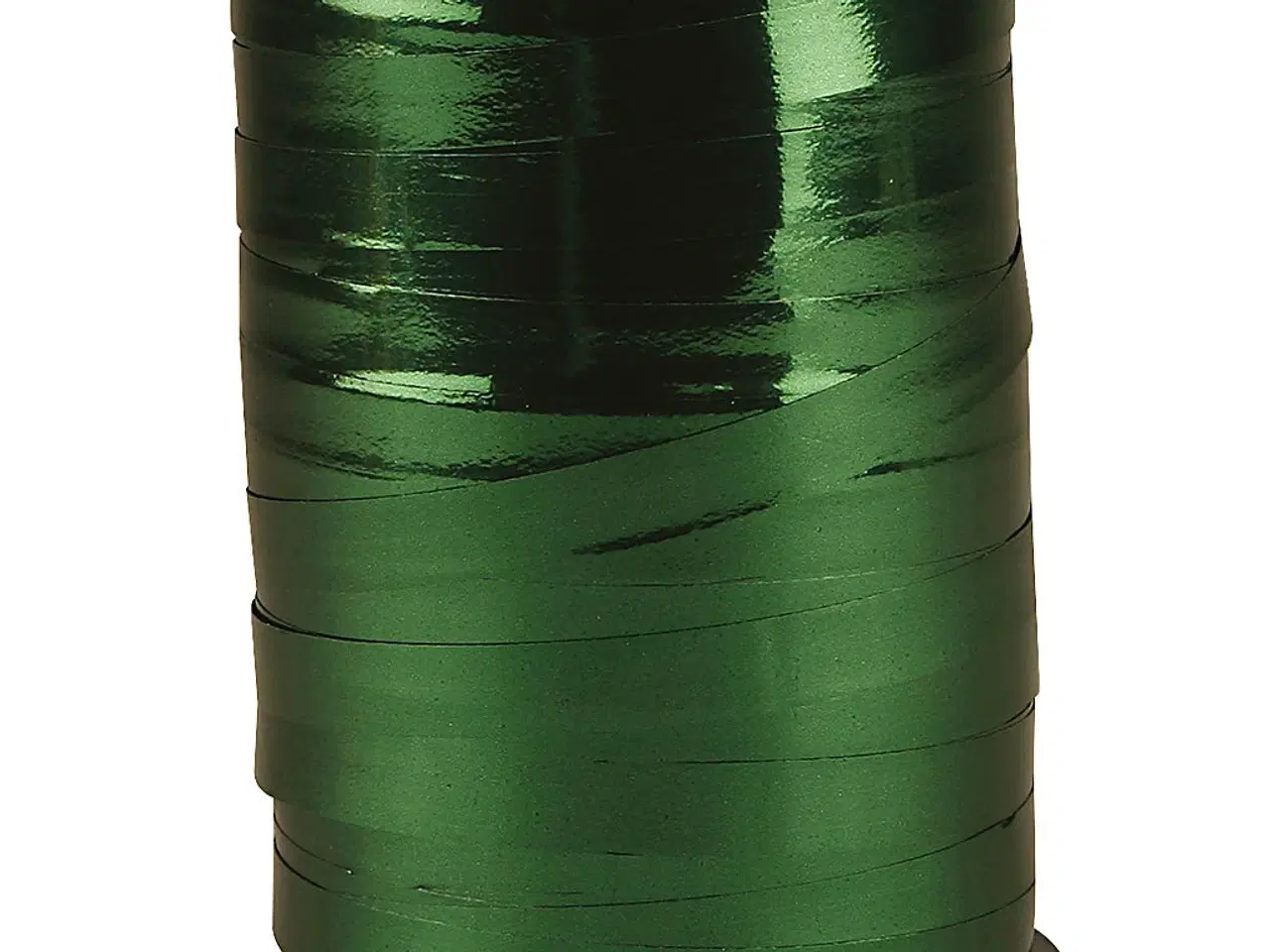 Billede 1 - Elegant Metal Grøn Gavebånd 10 mm - 250 m