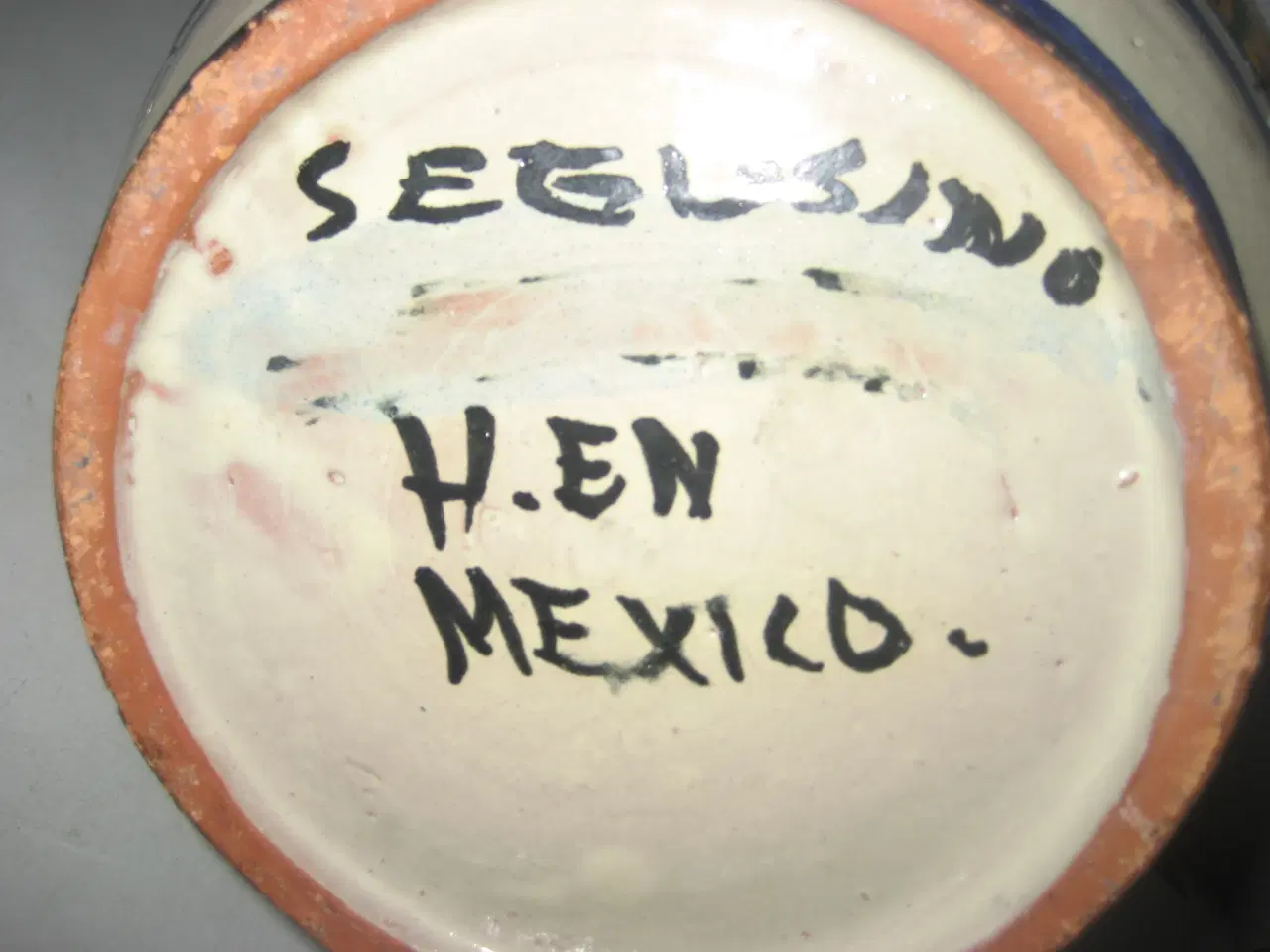 Billede 4 - Stor krukke i stærke farver