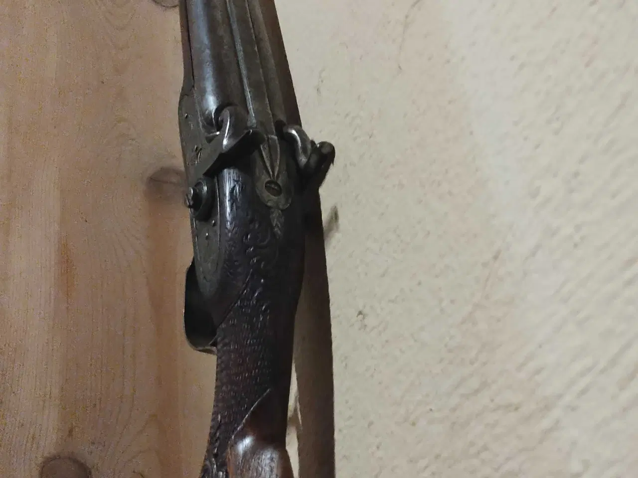 Billede 2 - perkussionsgevær dobbelt løbet