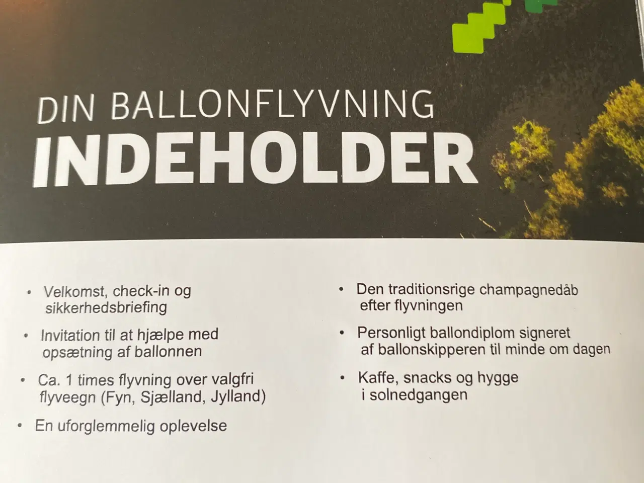 Billede 2 - Ballonflyvning for en person