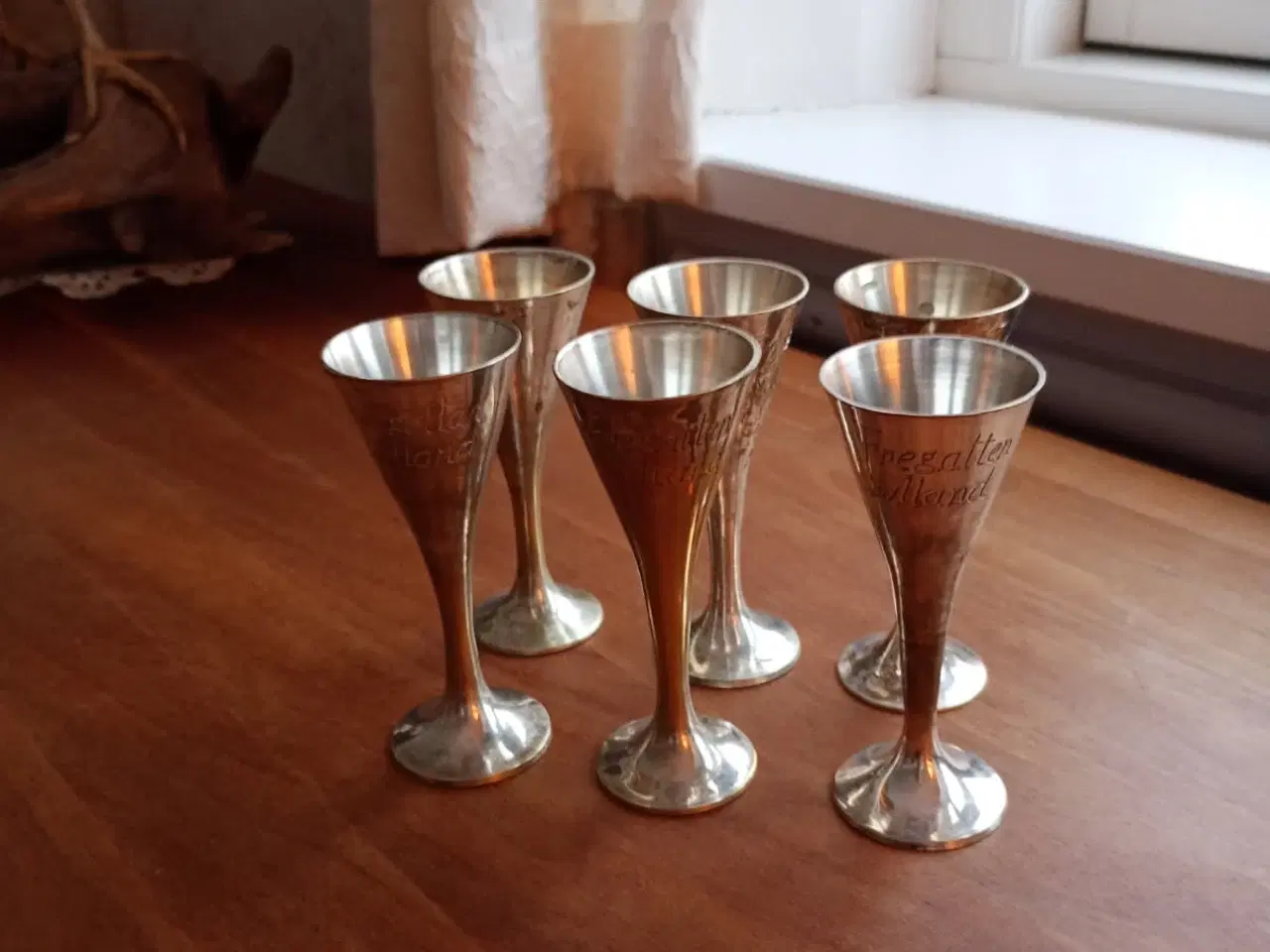 Billede 2 - Fregatten Jylland Snapseglas 