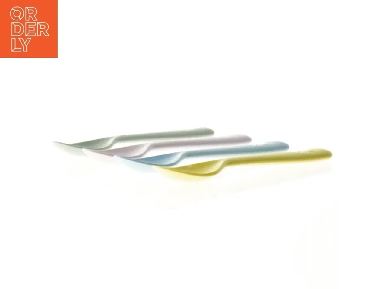 Billede 2 - Pastelfarvede Baby Skeer fra IKEA (str. 16 cm)